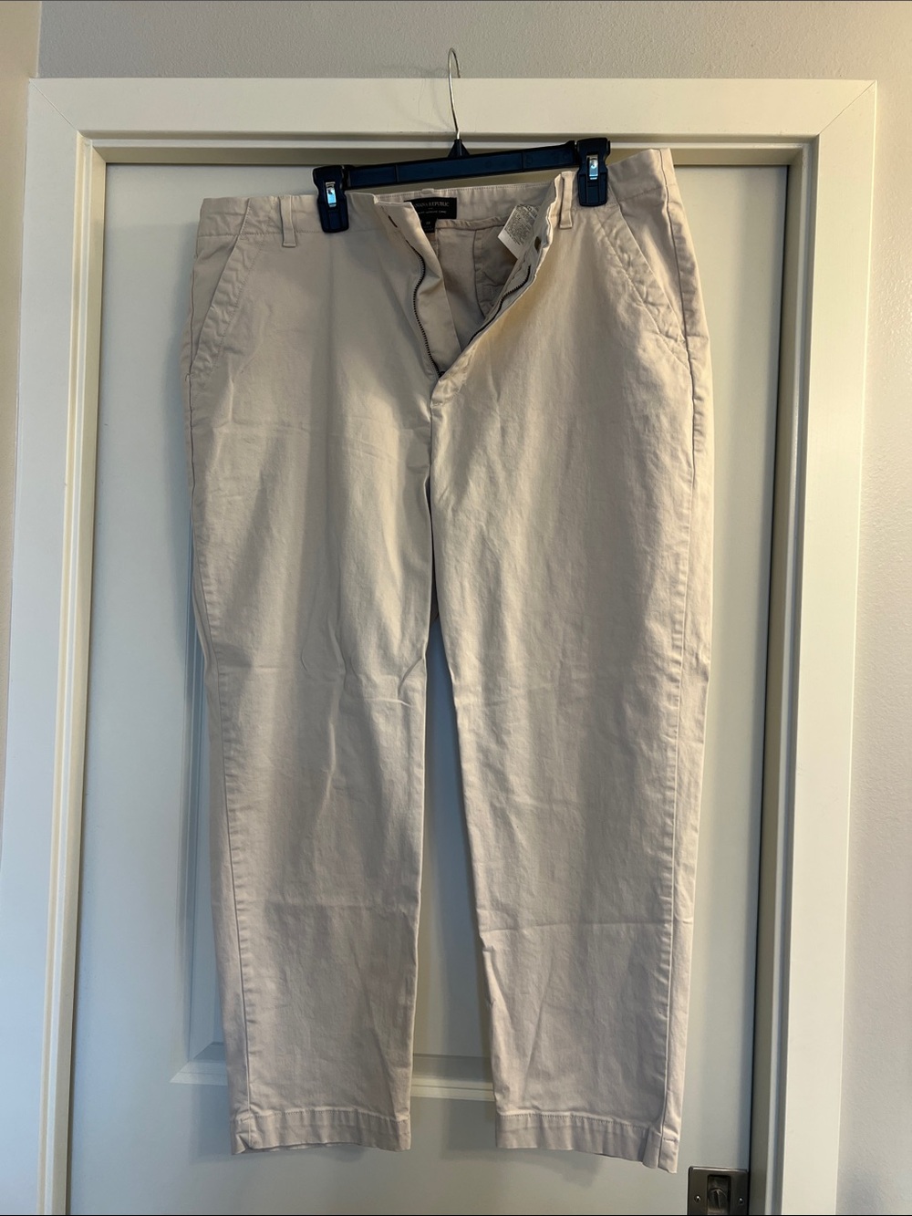 Women's  Beige Chino Pants - Classic Casual Trousers
